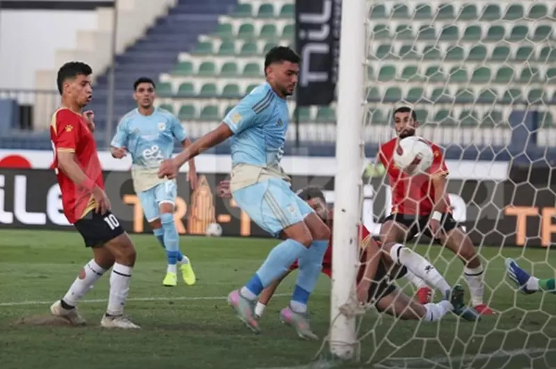ياسر إبراهيم في مباراة الأهلي والحرس